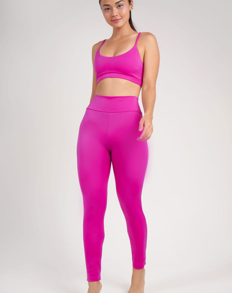 Legging Attitude Lipstick Suntime - ROXO