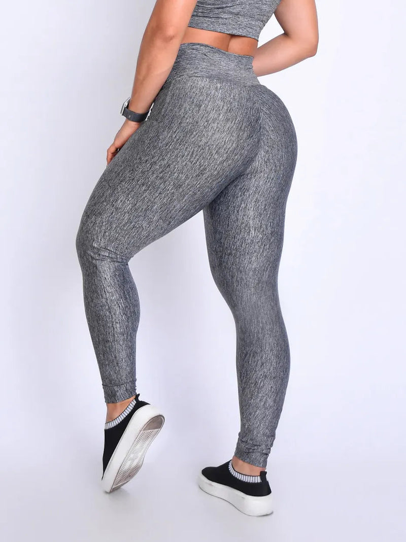 Calça Legging Com Bolso